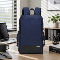 Sac à dos professionnel étanche SBOX N3583 pour ordinateur portable 15,6 pouces, grande capacité, pour bureau et voyage, personnalisable avec logo, en polyester, décontracté