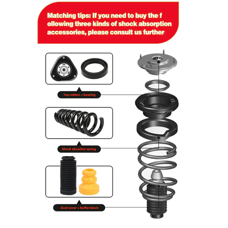 shirakaba High-quality Shock Absorbers for Toyota RAV4 AA5# 2019-
