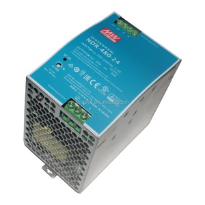 Fuente de Alimentación Conmutada de Riel DIN de Salida Única de 480W Meanwell Autorizada NDR-480-24 para Uso Industrial 24V - Product Image 3
