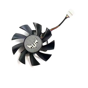 RX5700XT RX5700 GTX1660 FD8015U12D 75มม. สำหรับ Asus GTX 1660Ti 1660Super <span class=keywords><strong>RX</strong></span> <span class=keywords><strong>5700</strong></span> <span class=keywords><strong>XT</strong></span> TUF X3 <span class=keywords><strong>OC</strong></span> - Product Image 4