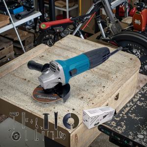 YJDP-894030 Industriële Grade Haakse Slijper 4.5Inch Small Body 750W Zware Glijbaan Elektrische <span class=keywords><strong>Grinder</strong></span> Voor Metalen Beton Snijden - Product Image 2