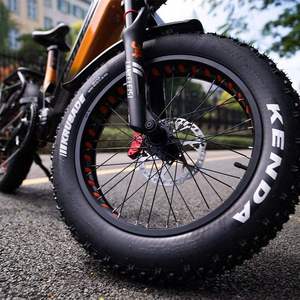 Bicicleta Eléctrica de Montaña RX800 Plus de 1000W con Neumáticos Anchos Naranja, Suspensión Completa, Batería de Litio, Stock en la UE, Frenos Hidráulicos - Product Image 6