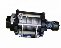 Cabrestante Hidráulico de 5T, 8T, 12T para Barco y Tractor, Cabrestante de Cable de Acero con Certificación ISO CE