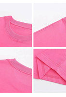 T-Shirt Unisex in Cotone 100% Premium 300-400GSM, Maglietta Neutra di Alta Qualità per Uomo, Personalizzabile con Logo, OEM/ODM