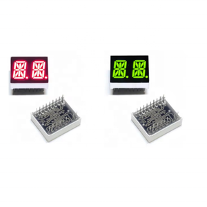 Pantalla LED Roja de 25x21x7.7MM, 0.54 Pulgadas, 2 Bits, Cátodo Ánodo, Gráfico de Barras <span class=keywords><strong>Digital</strong></span> para Electrodomésticos, Pantalla de Plancha - Product Image 1