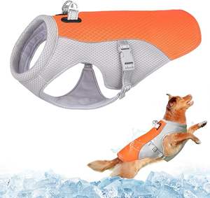 Veste rafraîchissante pour <span class=keywords><strong>chien</strong></span> en maille respirante avancée, technologie de refroidissement par évaporation, gilet d'extérieur pour animaux de compagnie pour la marche estivale, réfléchissant - Product Image 3