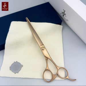 VE-7520DW pet paslanmaz çelik bakım makas chunker düz kaplan diş geniş bıçak profesyonel köpek makas Yonghe CHENG - Product Image 4
