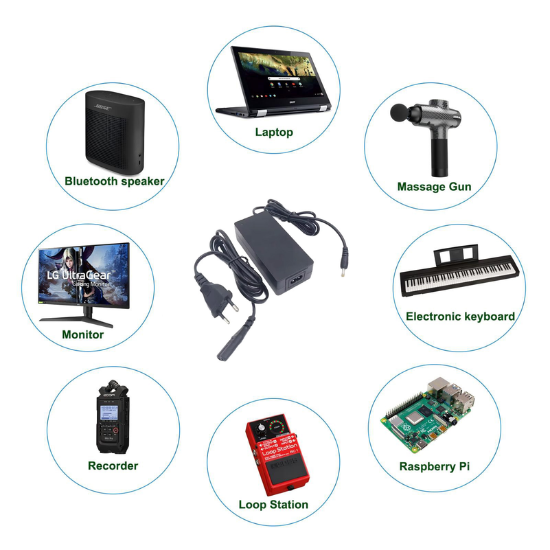 hp 65w flat laptop charger