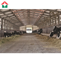Ferme automatique en métal, conception de maison pour agriculture, oiseaux/chèvre/cochon/vache/volaille