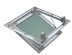 Panneau d'accès en aluminium Panneau de gypse Panneau d'inspection de plafond en aluminium Trappe de porte Cloison sèche de porte - Product Image 6