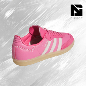 รองเท้าผ้าใบ Adidas J 'Bliss Pink Gum' สีชมพู หนังแท้ ทรงกลม ระบายอากาศได้ดี พื้นยาง เหมาะสำหรับใส่เดินในฤดูใบไม้ผลิ - Product Image 3