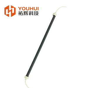 ฮีตเตอร์อินฟราเรด Youhui ขนาด 760 มม. 220V 1500W หลอดสีดำ คลื่นยาว สำหรับใช้งานในอุตสาหกรรม - Product Image 1