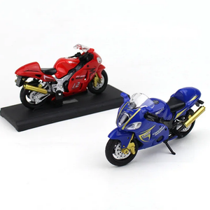 Modelo de coche 1/18 aleación deslizante motocicleta modelo Metal coche fundido a presión simulación vehículo venta al por mayor colección ornamento para juguete de niños - Product Image 2