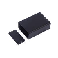 44*23*65mm Ultraflaches Extrudiertes Aluminium-Gehäuse Niedrigprofil Eloxiertes Flachgehäuse Handgehaltener Datenlogger Anzeige-Steuerungsbox