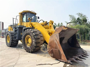 Grande chargeuse Komatsu WA600 d'origine japonaise, matériel d'ingénierie et de construction d'occasion, chargeuse sur pneus Komatsu d'occasion à <span class=keywords><strong>vendre</strong></span> - Product Image 3