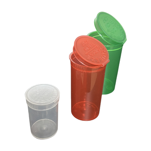 Vente en gros de flacons en plastique 6Dr-60Dr Medical Squeeze Pop Top Jar avec étiquetage et impression de bouchons à l'épreuve des enfants - Product Image 6