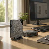 Mini PC de bureau professionnel, ordinateur de bureau compact, DDR4, SSD, graphismes intégrés