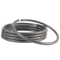 DIN7993A 65Mn Anneaux de retenue en acier à ressort pour arbre Circlip à fil rond Anneaux de retenue fendus 4mm-125mm