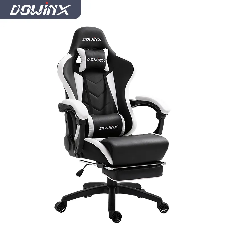 Cheap Chair Gaming Leather Memory Foam Pillow Pc Gaming Chairs Racing Style Office Computer Racing Car With Wheels Gaming Chair