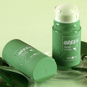X-mascarilla vegana para el cuidado de la piel, tratamiento para el acné, palo de Musk verde, limpieza - Product Image 5