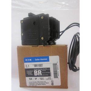 เบรกเกอร์ Eaton Cutler Hammer BR115ST 15A 1P พร้อม Shunt Trip สำหรับติดตั้งบนแผงโหลดเซ็นเตอร์ - Product Image 1