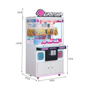 Máquina de Grúa Operada con Monedas, con Construcción Metálica y Luces Intermitentes, para Uso Comercial en Centros Comerciales - Product Image 2