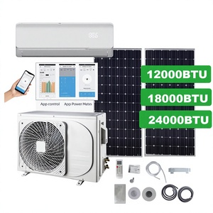 Aire Acondicionado Split Híbrido Solar de Bajo Ruido para el Hogar, 12000 BTU, Tecnología Híbrida Solar de Accionamiento Directo y Tipo Split - Product Image 1