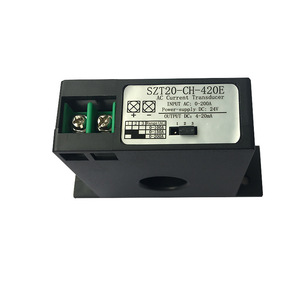Transmisor de Corriente Alterna de 0–200A a 4–20mA, Convertidor de Señal Analógica, CA a CC, SZT20-CH-420E m130 - Product Image 2
