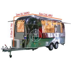 Camion de cuisine mobile 2025 avec cuisine complète, camion de restauration aux États-Unis, camion de nourriture, four à pizza, remorque entièrement équipée - Product Image 5