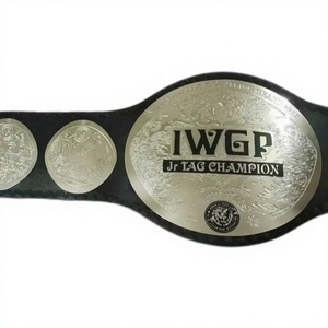 Ceinture de championnat IWGP Junior TAG Team Wrestling, ensemble de gants de boxe, grappling, judo, taekwondo, karaté, aikido, jiu-jitsu - Product Image 1