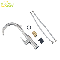 Robinet col de cygne haute performance en acier inoxydable 304, mitigeur monocommande en céramique pour usage commercial - Prix de gros