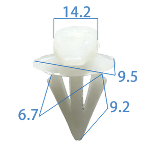 Clips de fixation universels de haute qualité pour joints de porte de voiture, capots et rebords de coffre avant, centraux et arrière - Product Image 6