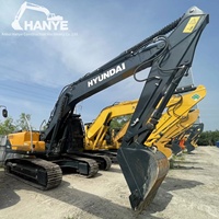 Offre Spéciale : Excavatrice sur Chenilles Hyundai 210 d'Occasion, Godet de 0,92 m³, Poids en Service de 21 Tonnes, Moteur Coréen d'Origine
