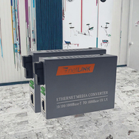 DSEE HTB-GS-03 A&B Precio de Fábrica en China, Convertidor de Fibra Óptica Gigabit TCP FTTH 10/100/1000M, 25KM SC RJ45