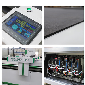 IGOLDENCNC 1625 Machine de découpe de <span class=keywords><strong>tissu</strong></span> CNC entièrement automatique <span class=keywords><strong>anti</strong></span>-ondulation - Product Image 5