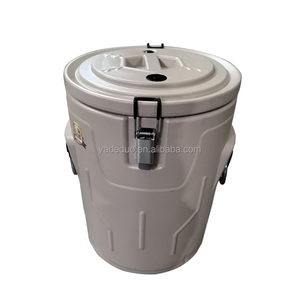 Thiết lập của 5 thép không gỉ cách điện Kim Loại xô thực phẩm ấm hơn và mát Thùng nhiệt-cách nhiệt thực phẩm lưu trữ & <span class=keywords><strong>container</strong></span> - Product Image 5