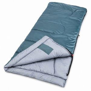 Blue Camouflage Inner Rectangular Lightweight Polyester Warm <b>Sleep</b> <b>Bag</b> for Kids Car Camping Backyard Travel Outdoor Overnight - Product Image 3
