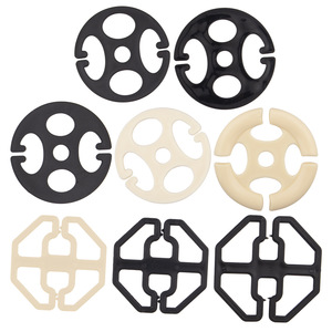 <b>Plastic</b> Seat Cushion Buckles Octagonal Round <b>Disc</b> Minimalist Style HB004 Spring 2024 - Product Image 4