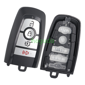 Cho Ford Mustang F-150 3 + 1 nút phím thông minh với 433.92MHz FSK ncf29a1/hitag Pro/49chip FCC ID: M3N-A3C108397 - Product Image 3