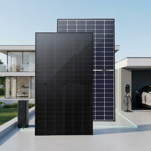Panneau solaire monocristallin demi-coupé, module solaire bifacial à double vitrage haute efficacité, pour système d'énergie solaire domestique et commercial - Product Image 3
