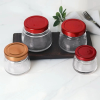 Haute qualité 1OZ 4OZ 30ml 50ml 120ml épices miel confiture stockage des aliments bocaux en verre avec couvercles