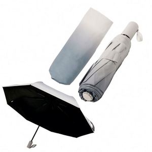 Promotional Mini Folding High Quality Automatic Pocket Umbrella with logo Printing - Product Image 1