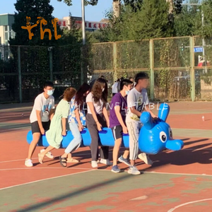 Vers géants gonflables, chenilles gonflables, jouets de parc aquatique, activités de jeu pour les équipes de course - Product Image 6