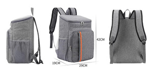 Wholesale Large Capacity Leakproof Backpack Cooler Bag with Custom Logo Fashionable Portable Insulated Cooler for Camping Picnic - Product Image 3
