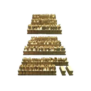 Tự Làm Bánh Da Dập Nổi Dập Nóng Khuôn Chữ Số Và Biểu Tượng - Product Image 1