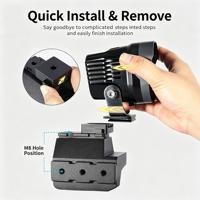 Support de fixation rapide pour éclairage de capot pour F150 Gen3 Raptor, extension de pilier, modification spéciale non destructive