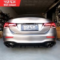 Système d'échappement Catback pour Mercedes-Benz AMG W177 A45S CLA45 GLA45 2.0T 2019-2023 Silencieux d'échappement en acier inoxydable