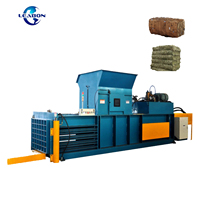 Vente chaude Industrielle Horizontale Carton Presse À Balles Machine Balles À Ordures Compacteur Déchets De Fer Fil Presse En Acier