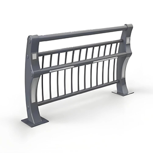 נירוסטה וסגסוגת אלומיניום צינור מרוכב נגד מעקה רכבת מגן לנחל וגשר - Product Image 1