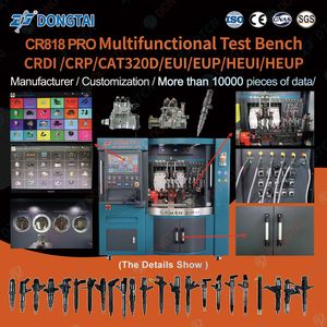Manufacturer CR818 PRO CRI <strong>CRP</strong> <strong>Test</strong> 4 Common Rail Fuel Injector <strong>test</strong> Bench - Product Image 4